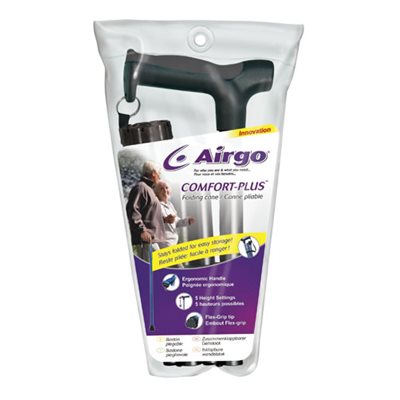 Canne Pliable - AIRGO - Noir