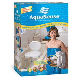 Siege de baignoire ajustable avec dossier pliant ( Ergo )